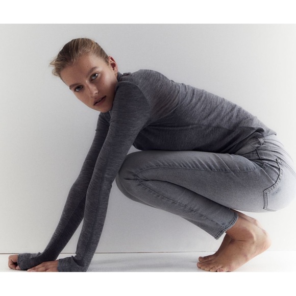 H&M ~Ultra High Ankle Jeggings - Picture 3 of 8